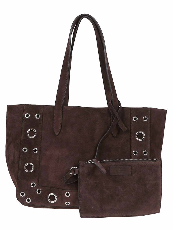 VALENTINO GARAVANI: Bolsos Shopping online - Bolso Shopping - Marrón