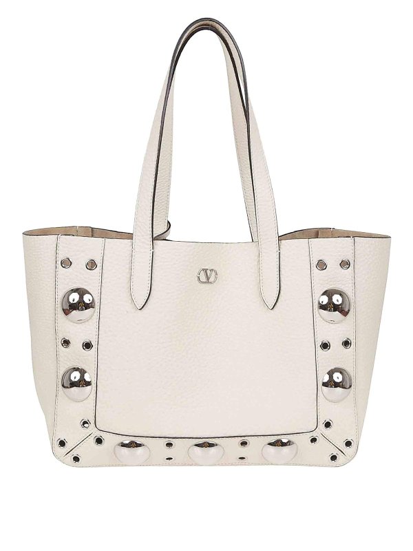 VALENTINO GARAVANI: Bolsos Shopping - Bolso Shopping - Blanco