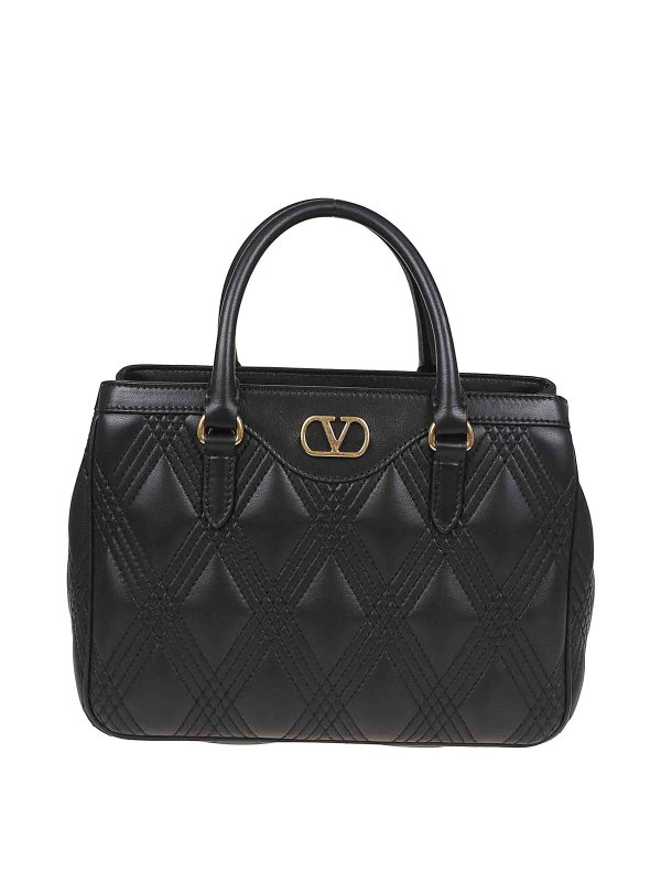 VALENTINO GARAVANI: Handtaschen - Shopper - Schwarz