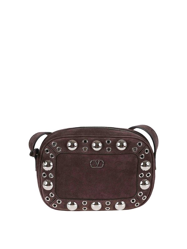 VALENTINO GARAVANI: Bolsas bandoleras - Bolsa Bandolera - Marrón