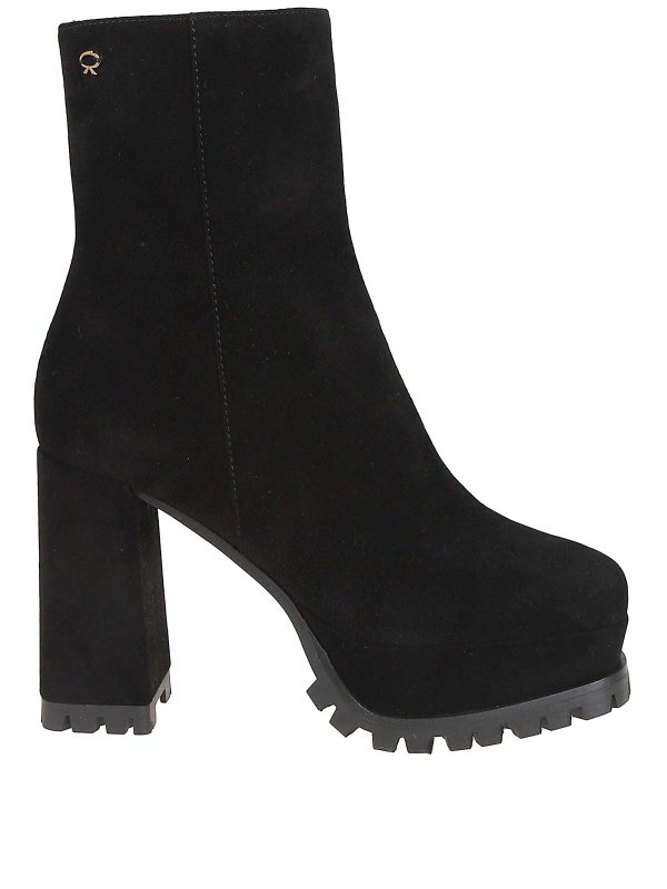 Gianvito Rossi: boots - Suede boots