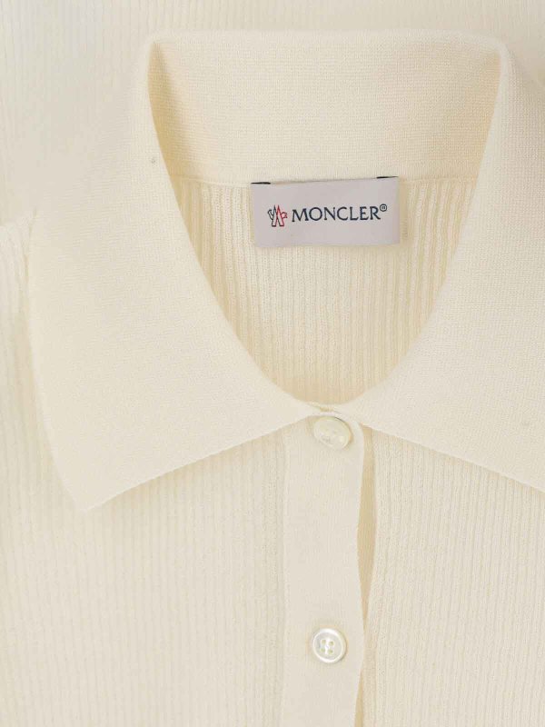 The Best Shops MONCLER: Top e canotte - Top A Coste Logo