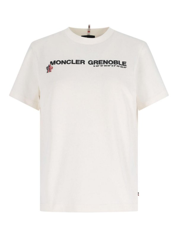 MONCLER: t-shirts - T-Shirt Logo