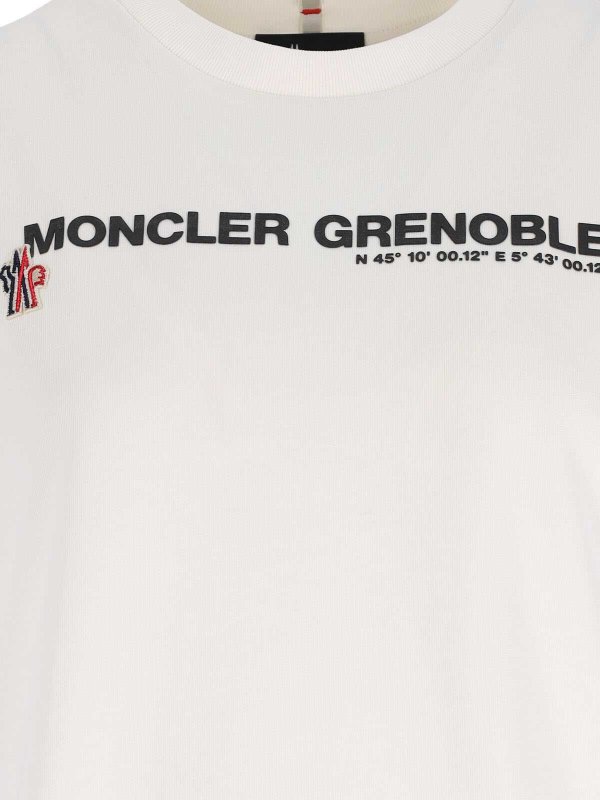 The Best Shops MONCLER: t-shirts - T-Shirt Logo