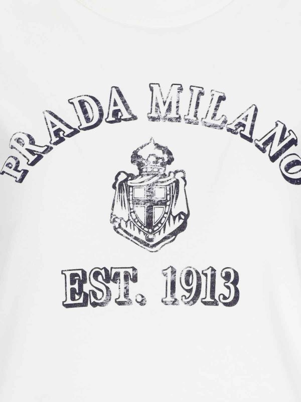 The Best Shops PRADA: t-shirts - T-Shirt Logo
