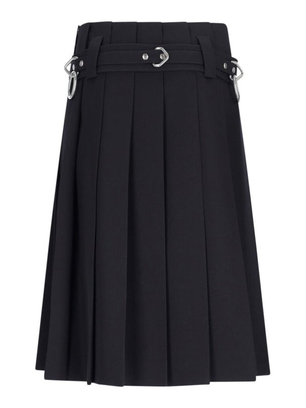 PRADA: Knee length skirts & Midi online - Logo Midi Skirt