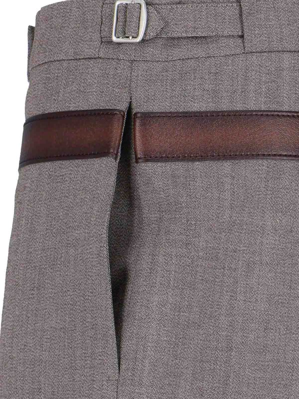 Trompe-Lil Belted Trousers shop online: PRADA