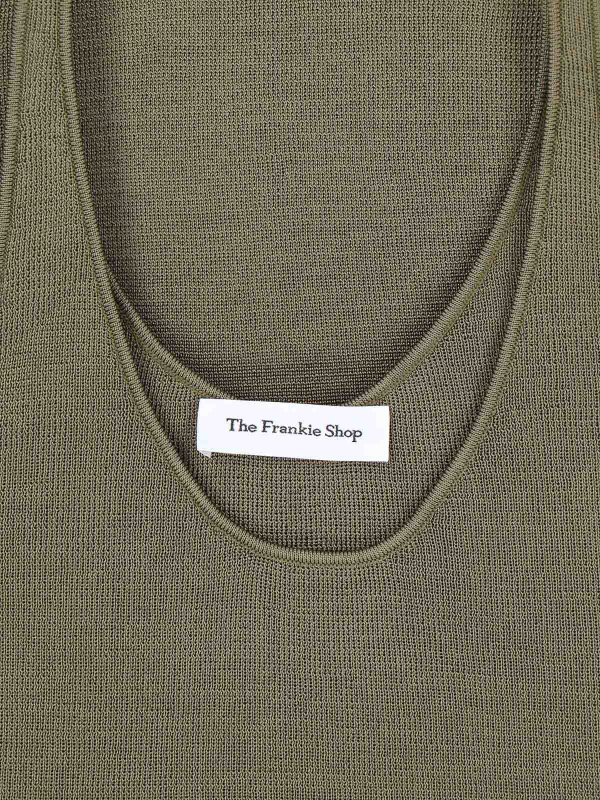 The Best Shops THE FRANKIE SHOP: Tops und Tank Tops - Top - Grün