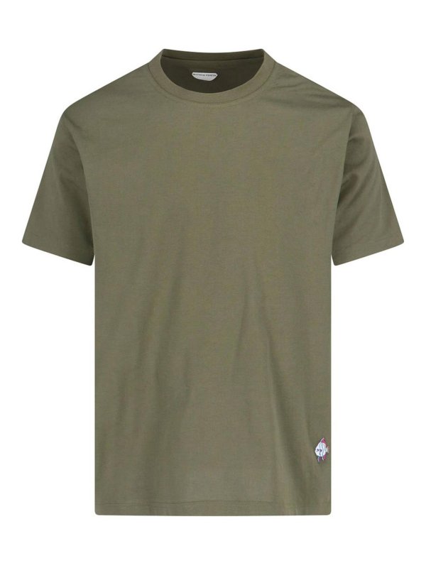 BOTTEGA VENETA: t-shirts - T-Shirt With Embroidery