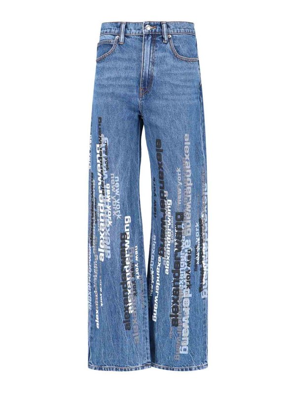 ALEXANDER WANG: straight leg jeans - Jeans