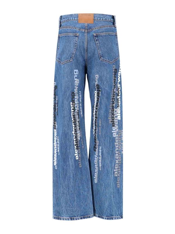 ALEXANDER WANG: straight leg jeans online - Jeans