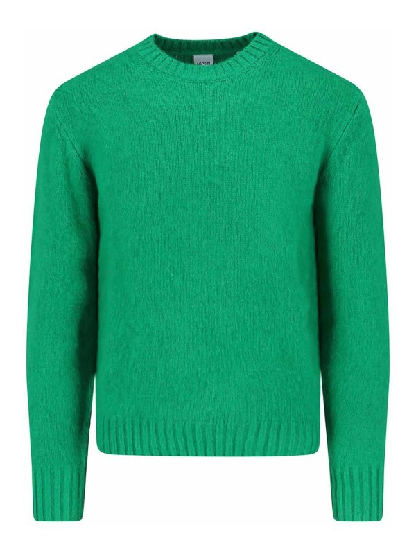 ASPESI: クルーネック - クルーネック - 緑