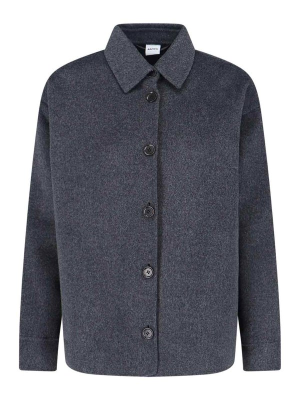 ASPESI: shirts - Wool Shirt Jacket