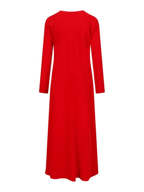 ASPESI: ニーレングスドレス online - 膝丈ドレス - 赤
