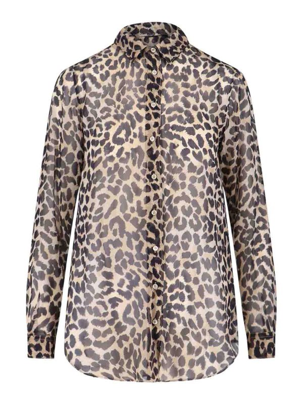 ASPESI: camicie - Camicia Semitrasparente