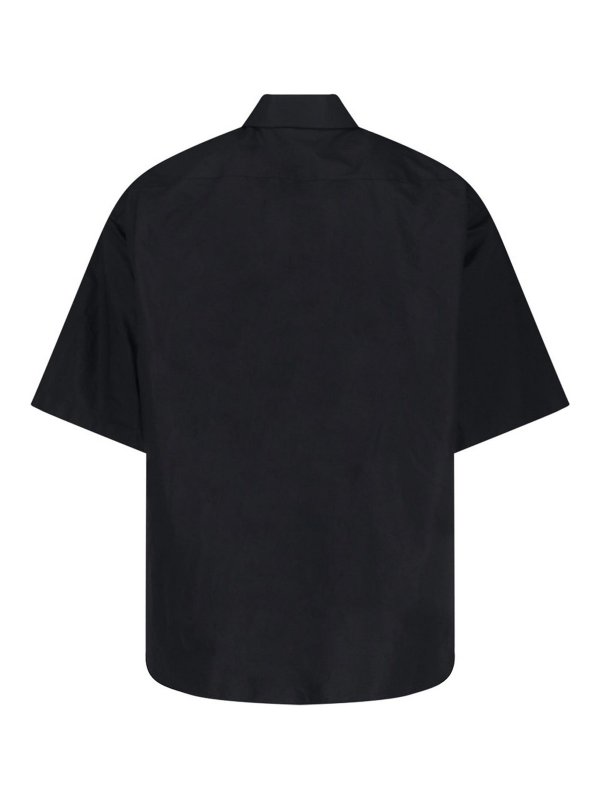 BALENCIAGA: shirts online - Oversized Logo shirt