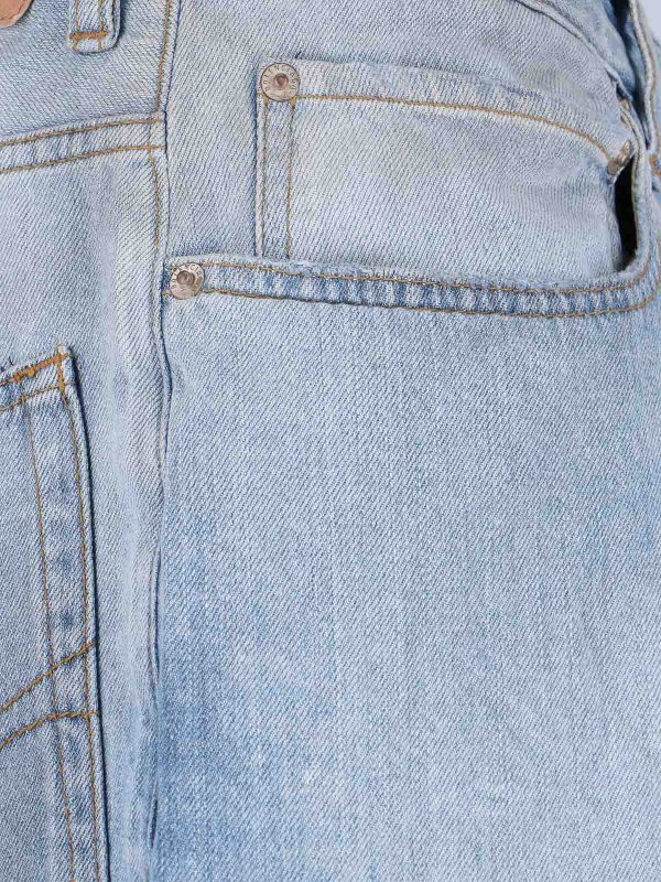 ストレートジーンズ - ブルー shop online: BALENCIAGA