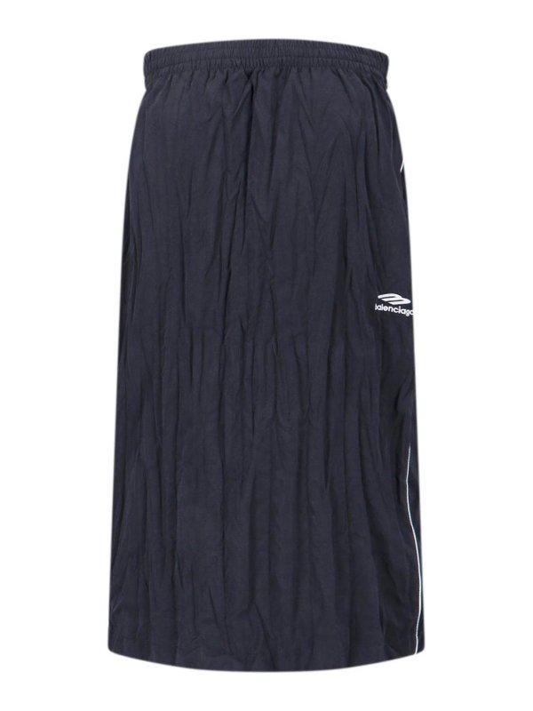 BALENCIAGA: Vestidos media pierna - Vestido Midi - Negro