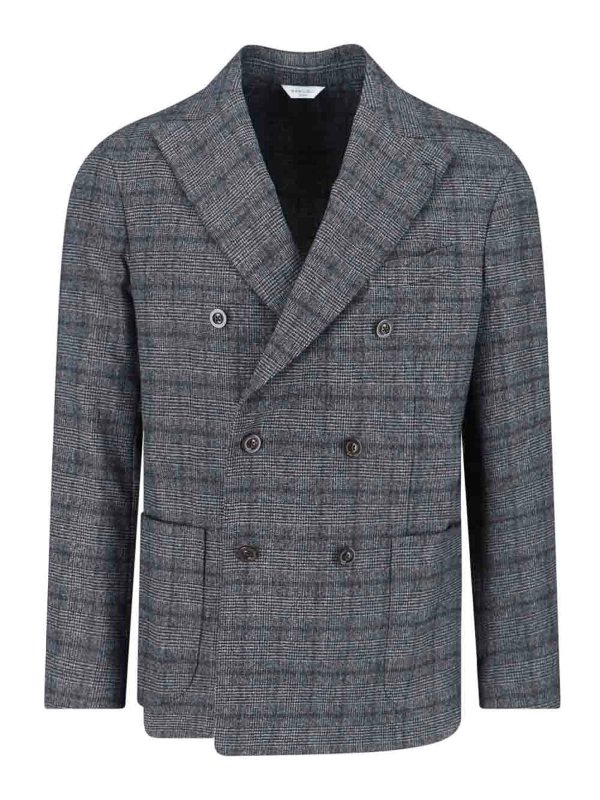 BOGLIOLI: Blazer - Blazer - Gris