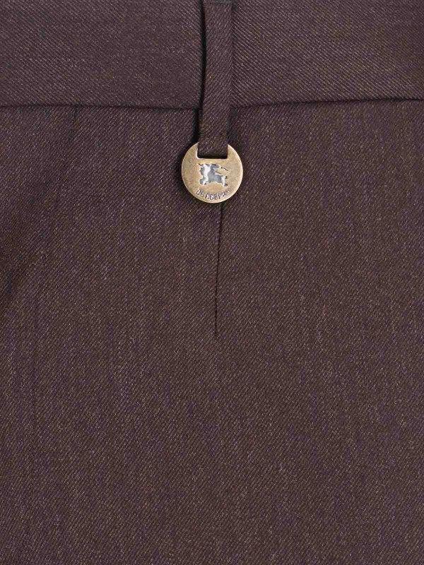 BURBERRY buy online Pantalon Couturier - Marron