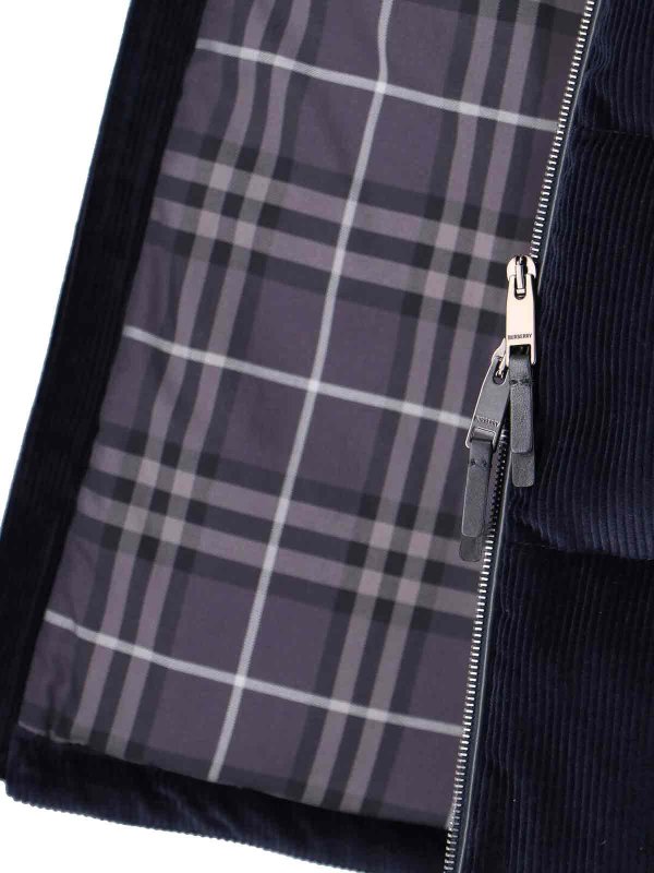 Daunenjacke - Blau shop online: BURBERRY
