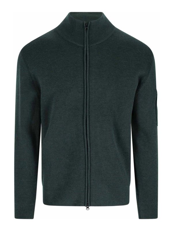 C.P. COMPANY: Pull col rond - Pull Col Rond - Goggle