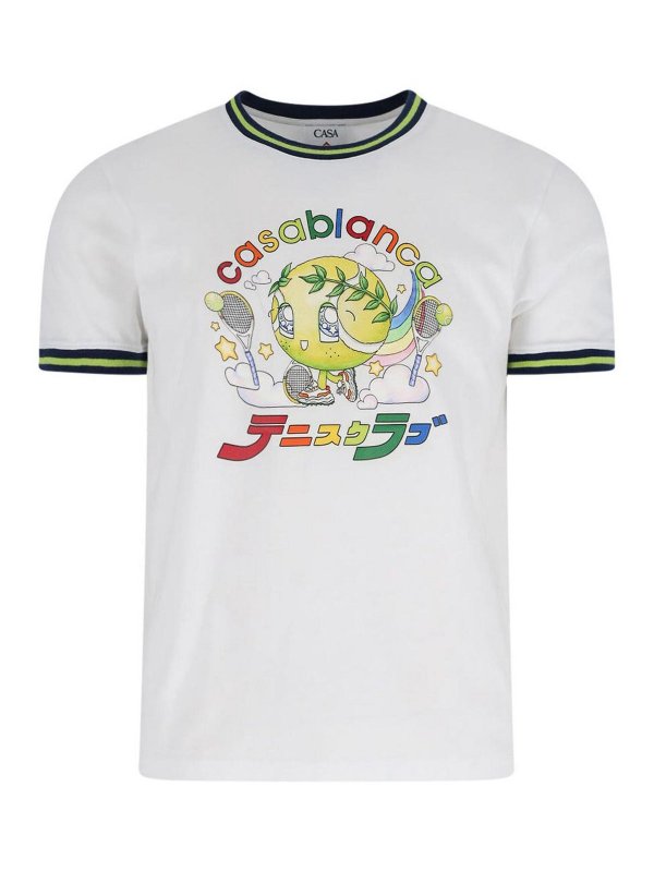 CASABLANCA: T-shirts - T-Shirt - Tennis Mascot