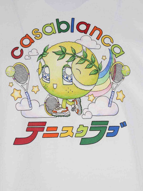 The Best Shops CASABLANCA: T-shirts - T-Shirt - Tennis Mascot