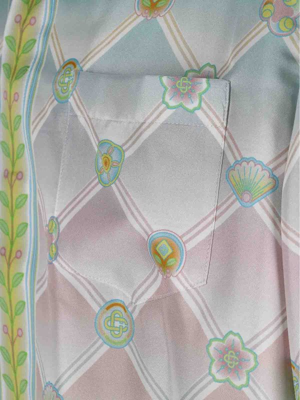 The Best Shops CASABLANCA: shirts - Silk Shirt