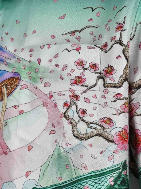 The Best Shops CASABLANCA: camicie - Camicia In Seta