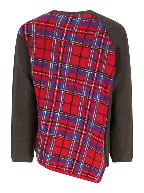 COMME DES GARÇONS HOMMES PLUS: Pull col rond online - Pull Col Rond - Multicolore
