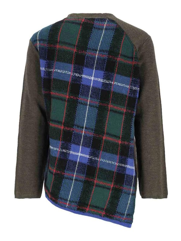 COMME DES GARÇONS HOMMES PLUS: crew necks online - Wool Sweater