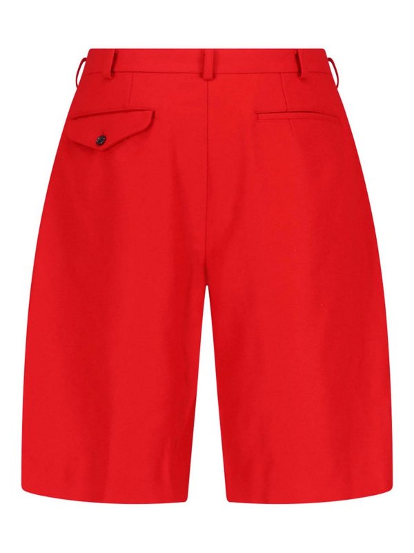 COMME DES GARÇONS HOMMES PLUS: pantaloni shorts online - Pantaloncini In Lana