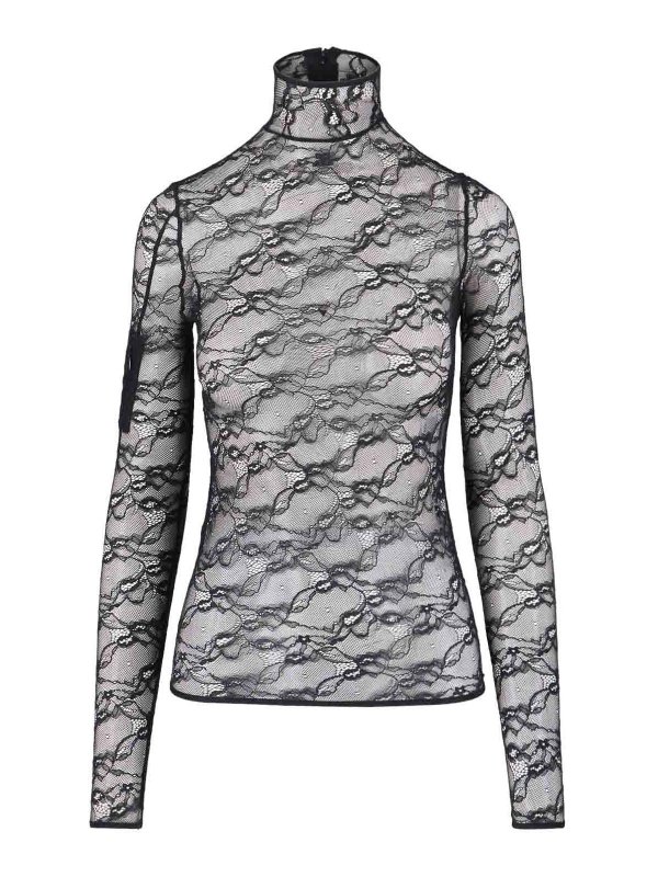 Courreges: Top e canotte - In alto a Pizzo