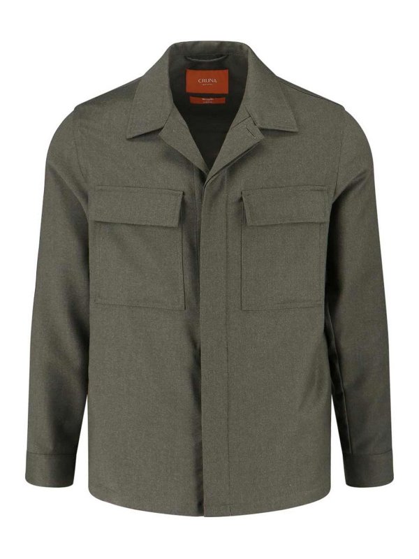 CRUNA: シャツ - シャツ - 緑