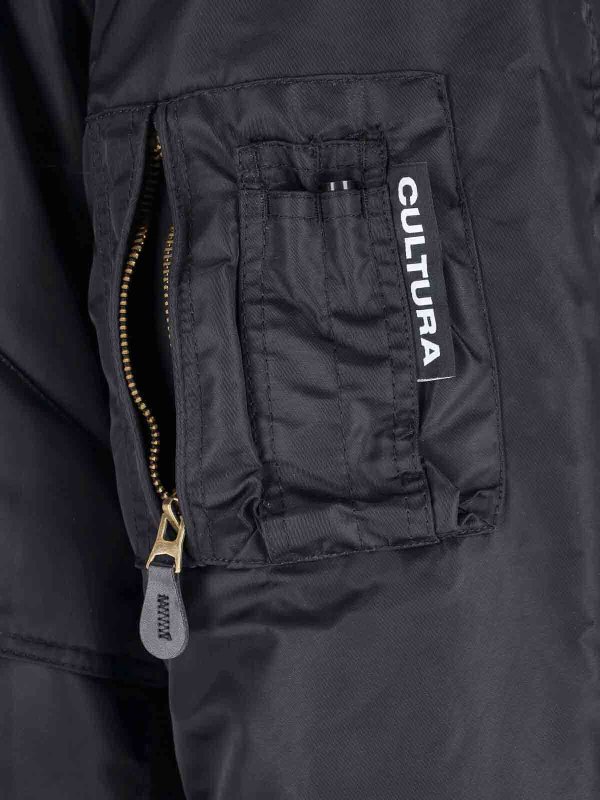 The Best Shops CULTURA: Chaquetas Bomber - Chaqueta Bomber - Negro