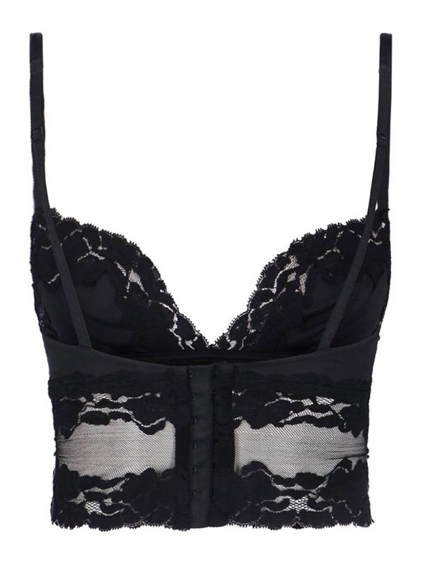 DOLCE & GABBANA: Tops y camisetas sin mangas online - Top - Negro