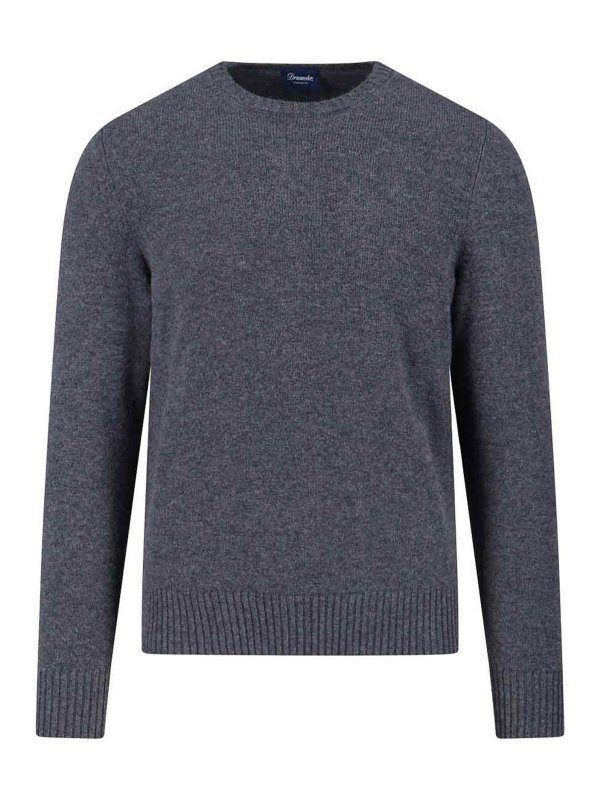 DRUMOHR: Pull col rond - Pull Col Rond - Gris
