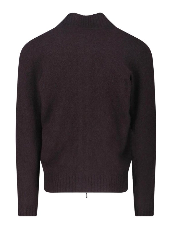 DRUMOHR: crew necks online - Maglia Zip In Lana