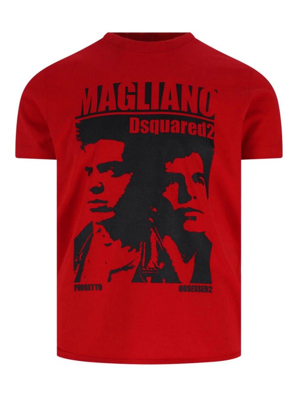 DSQUARED2: t-shirts - X Magliano T-Shirt Logo