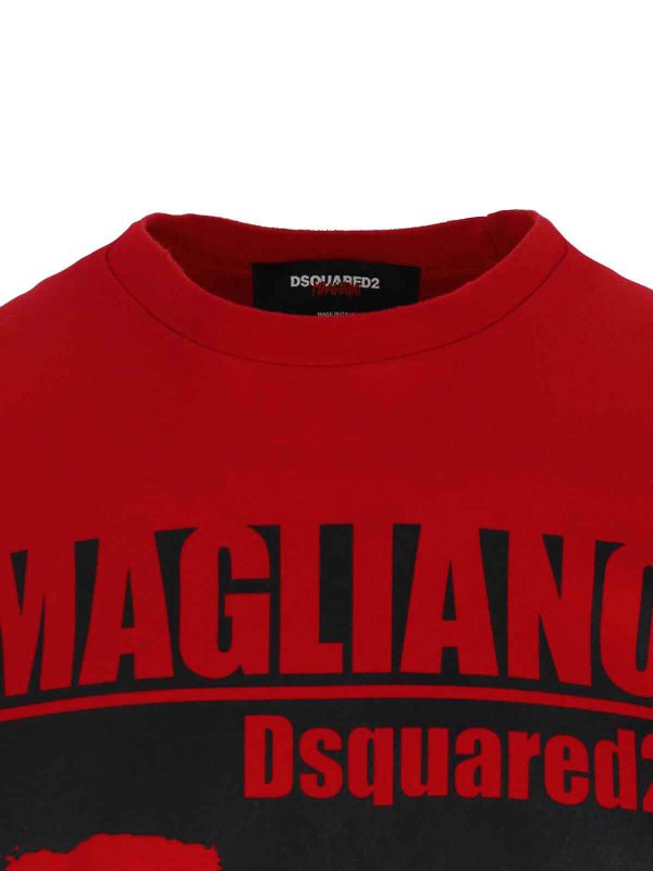 The Best Shops DSQUARED2: t-shirts - X Magliano T-Shirt Logo