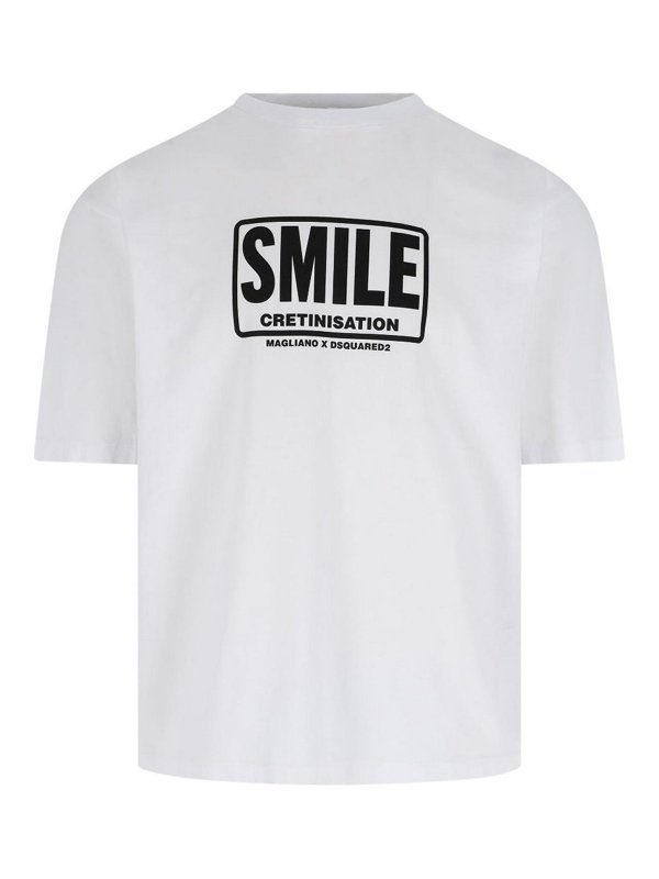 DSQUARED2: T-shirts - T-Shirt - Smile