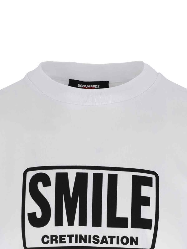The Best Shops DSQUARED2: T-shirts - T-Shirt - Smile