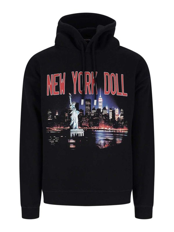 DSQUARED2: Sudaderas y suéteres - Sudadera - New York Doll