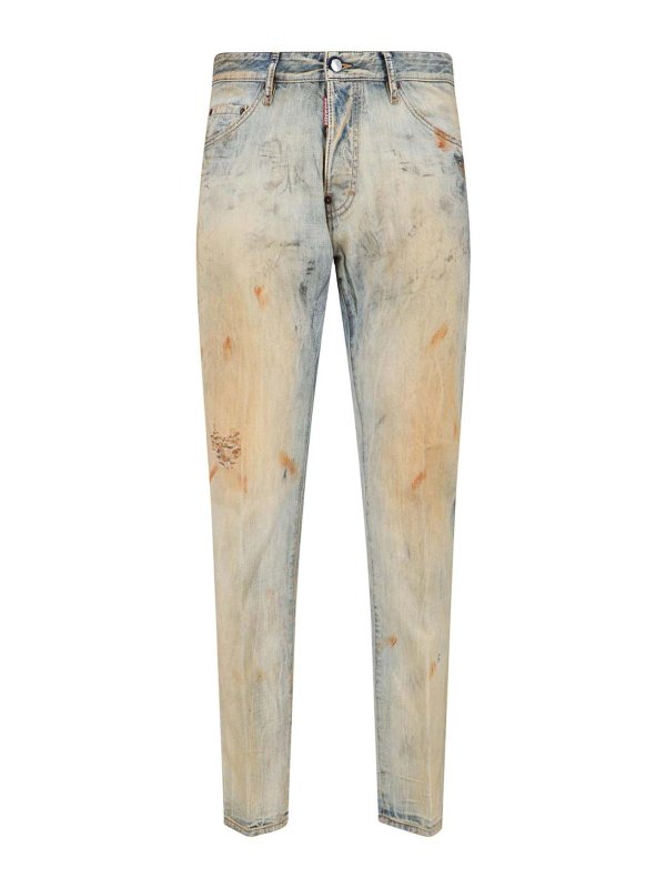 DSQUARED2: jeans dritti, a sigaretta - Jeans
