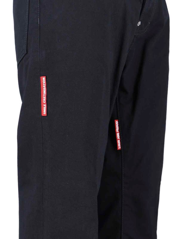 Jean Droit - Protesta 642 shop online: DSQUARED2