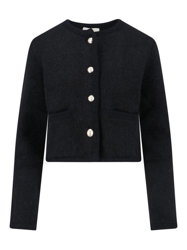 DUNST: Cardigans - Cardigan - Noir