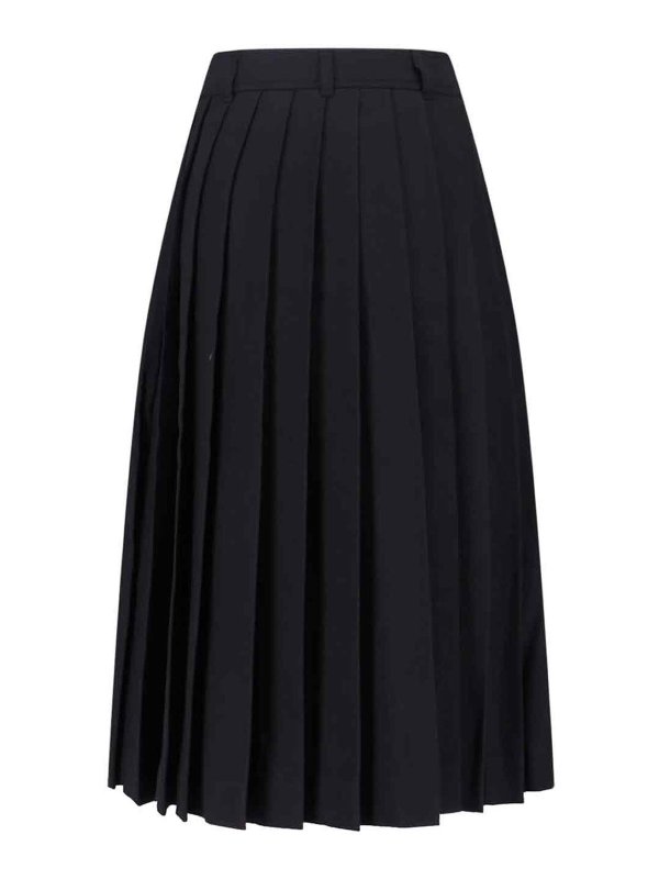 DUNST: Knee length skirts & Midi online - Wool Blend Midi Skirt