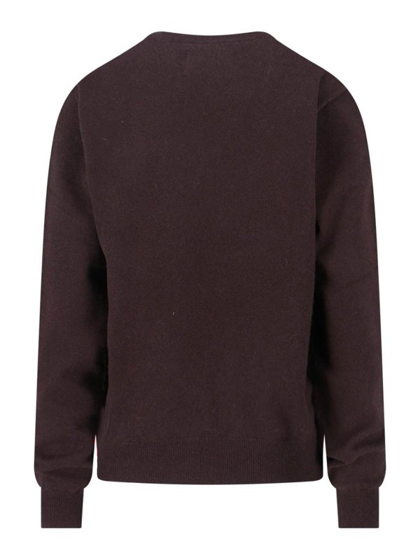 EXTREME CASHMERE: Strickpullover mit Rundhalsausschnitt online - Rundhalspullover - Braun