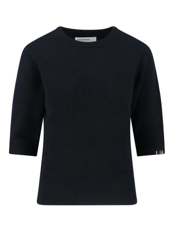 EXTREME CASHMERE: Suéteres con cuello pico - N432 Well Lamb - Negro